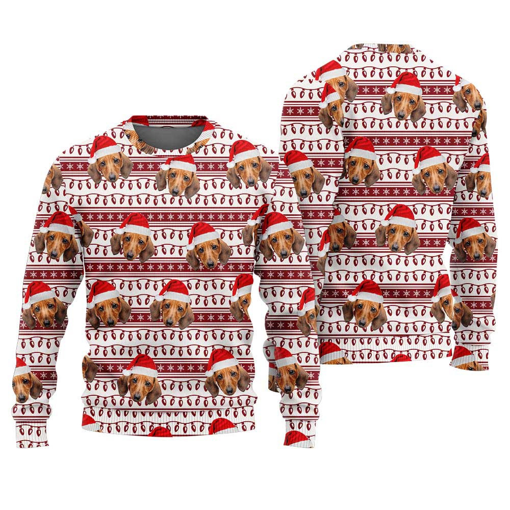 Personalized Your Dog Ugly Christmas Sweater Best Christmas Sweaters