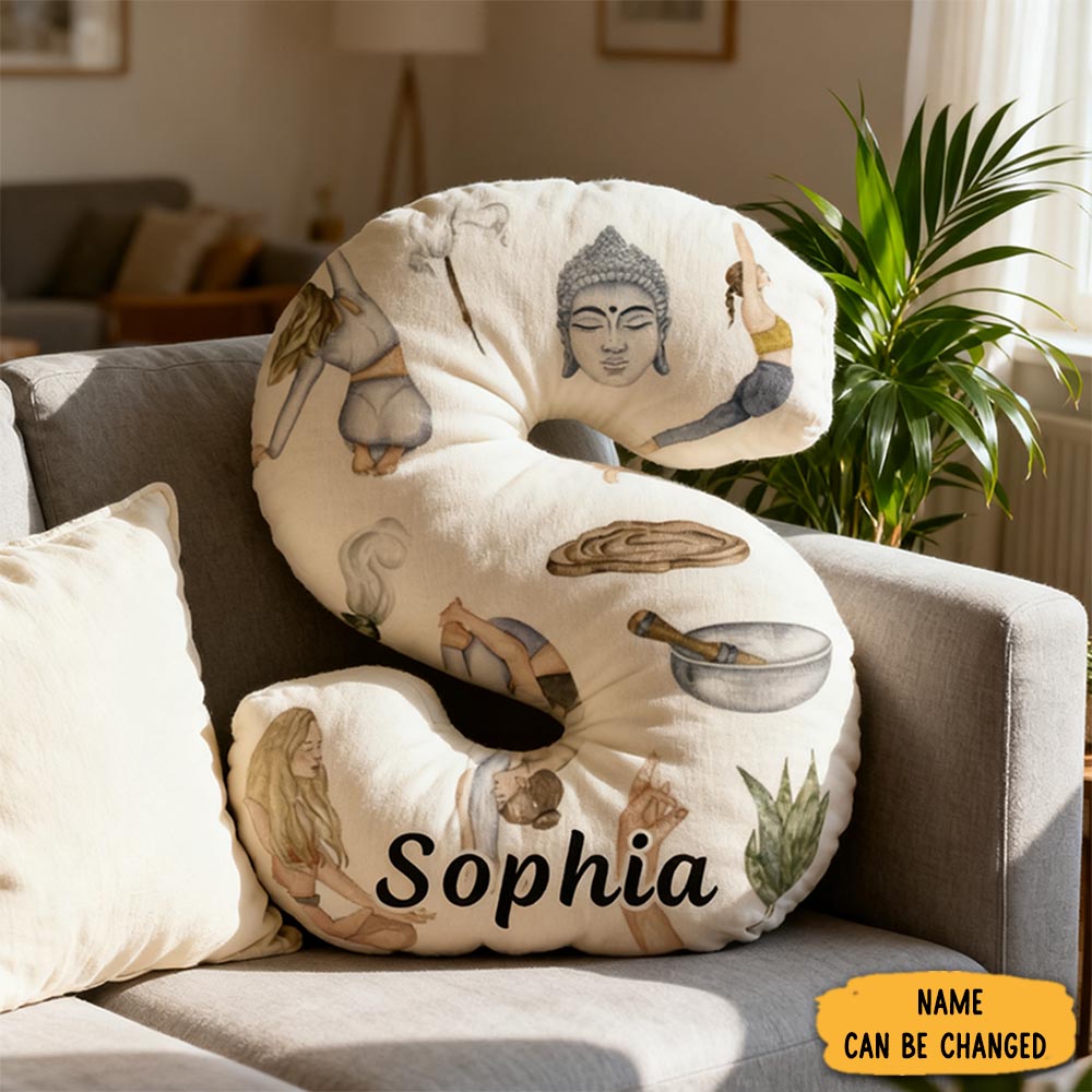 Personalized Zen Yoga Pillow Home Decor Pillow Christmas Gifts For Yoga Lovers