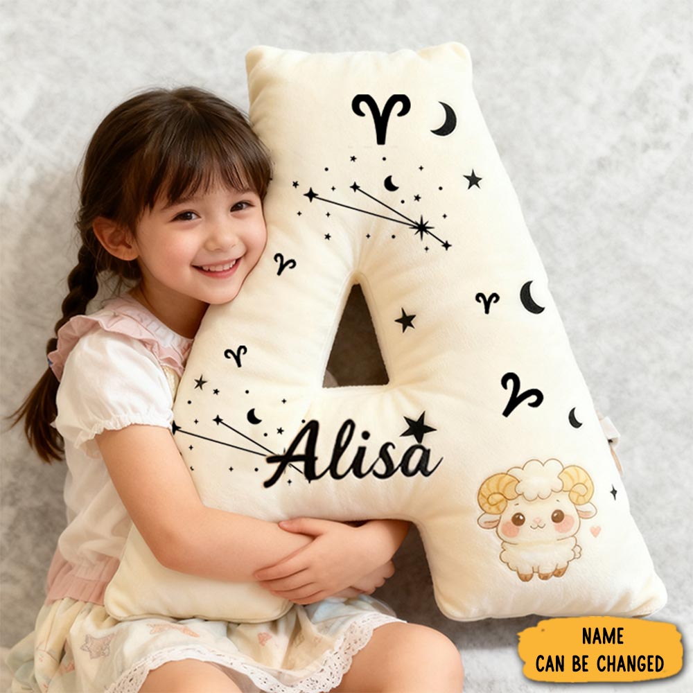 Personalized Zodiac Pillow Constellations Zodiac And Symbols Stars Sofa Decor Gift Ideas