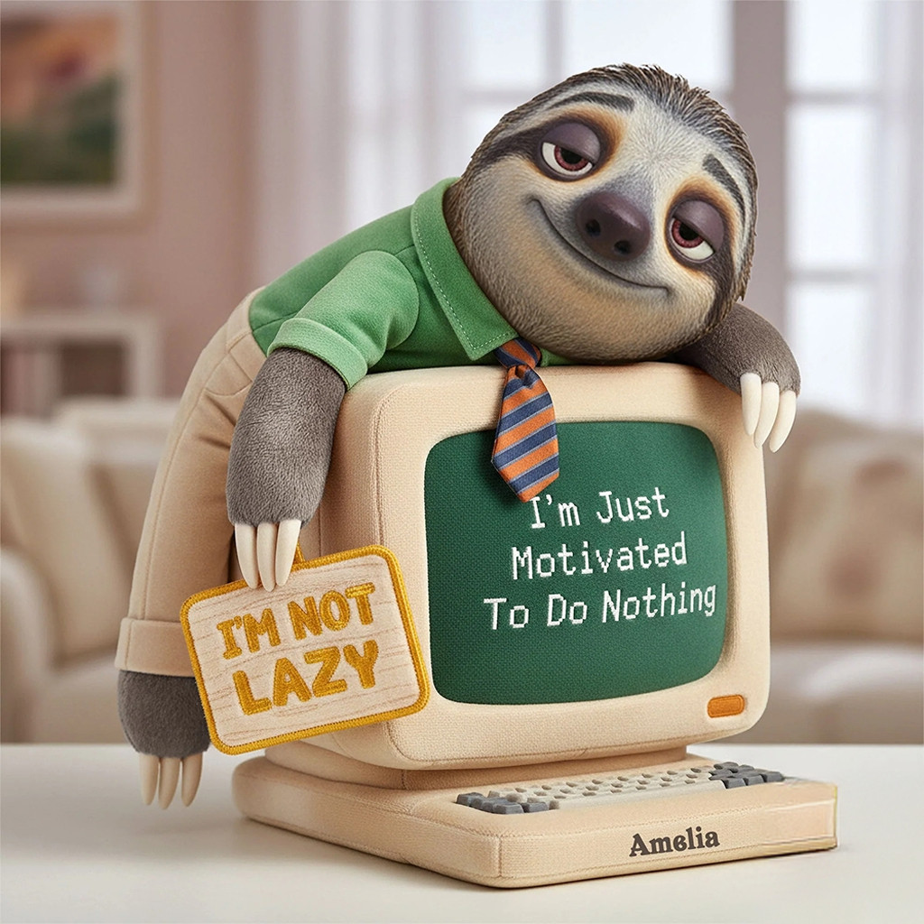 Personalized Zootopia 2 Flash Sloth Lazy Day Pillow Christmas Gifts For Friends Personalized Zootopia 2 Flash Sloth Lazy Day Pillow Christmas Gifts For Friends