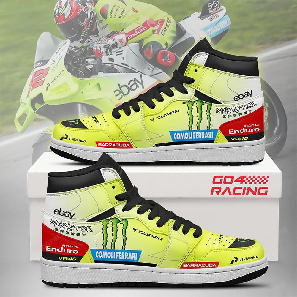 Pertamina Enduro Monster MotoGP Air Jordan 1 Gifts For Your Boyfriend