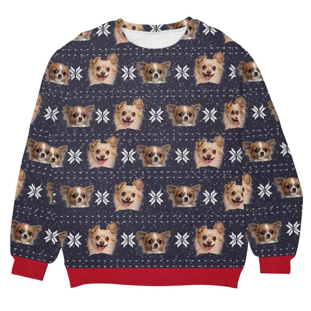 Pet Lovers Custom Face Personalizedwitch Personalized Christmas Sweater