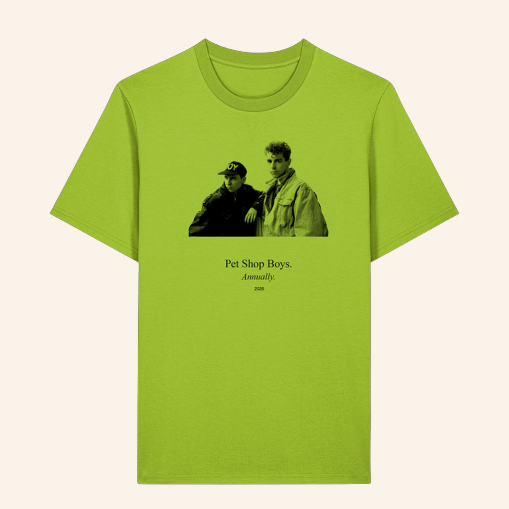 Pet Shop Boys Merch Annually 2026 T-Shirt Gift Ideas For Music Lovers