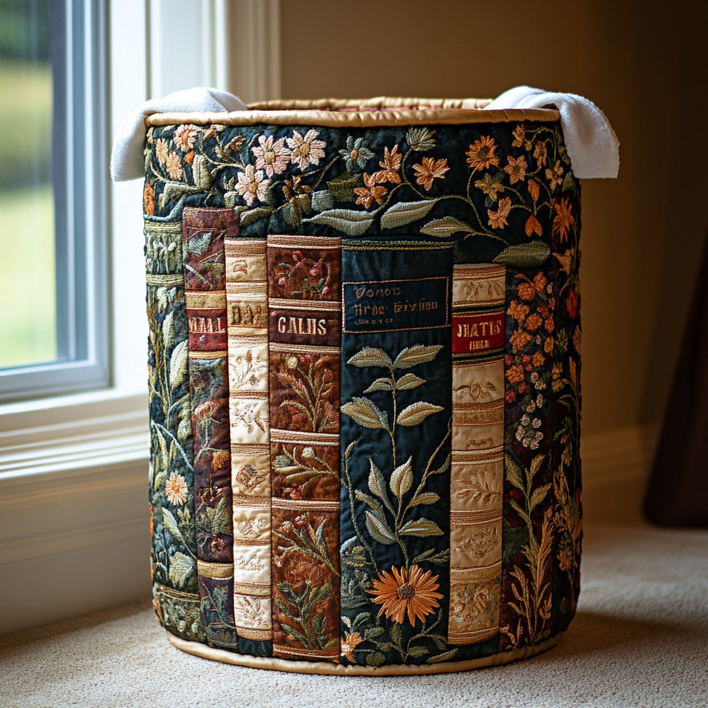 Petal Archive Quilted Laundry Basket Perfect Gift For Your House