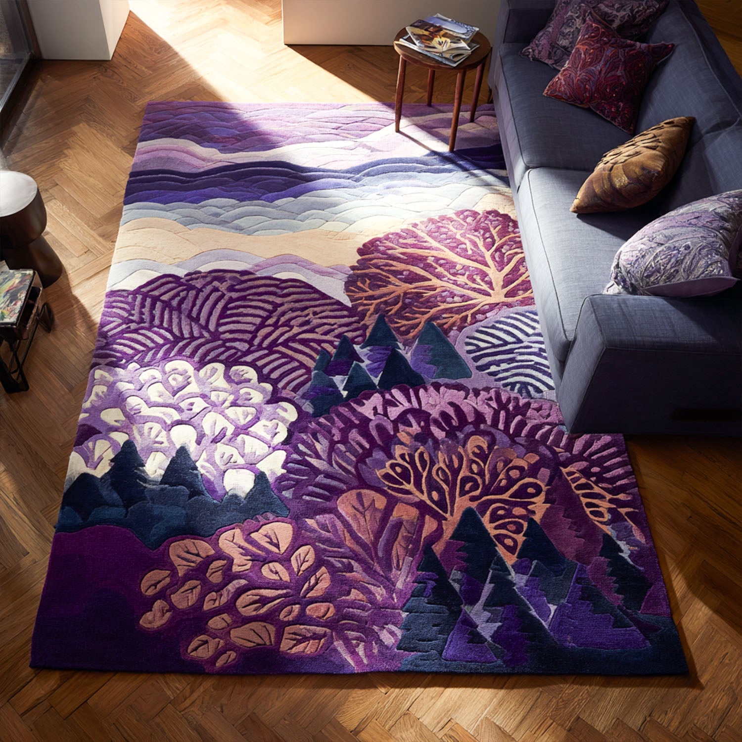 Petal Whisper Area Rug  Indoor Outdoor Carpet Xmas Gifts For Aunts And Uncles