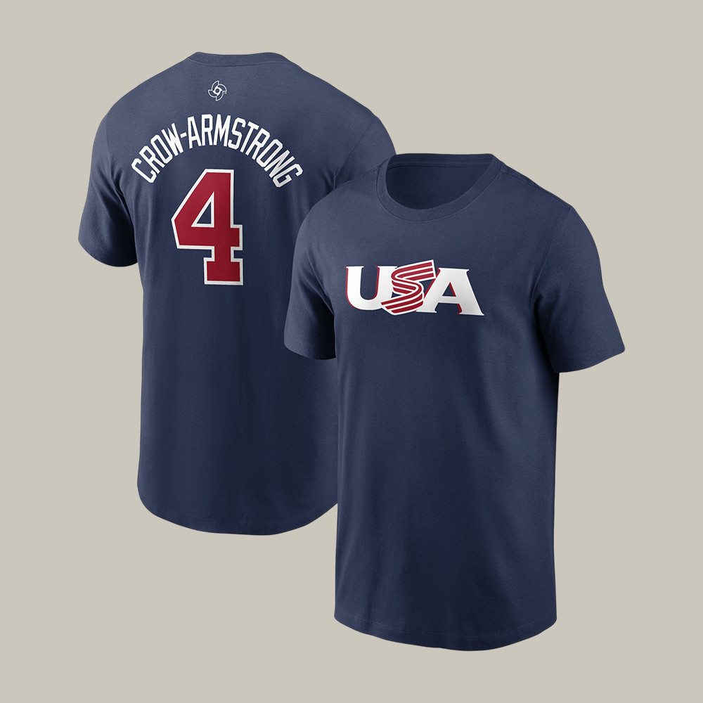 Pete Crow Armstrong USA World Baseball Classic 4 T-Shirt Game Day Clothes Cool Gift For Huge Fans