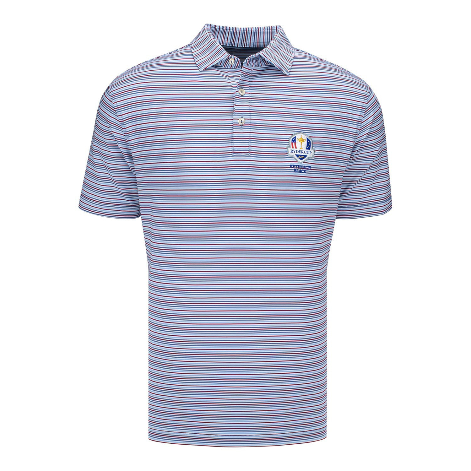 Peter Millar 2025 Ryder Cup Clifton Stripe Polo Shirt Best Golf Gifts For Dad