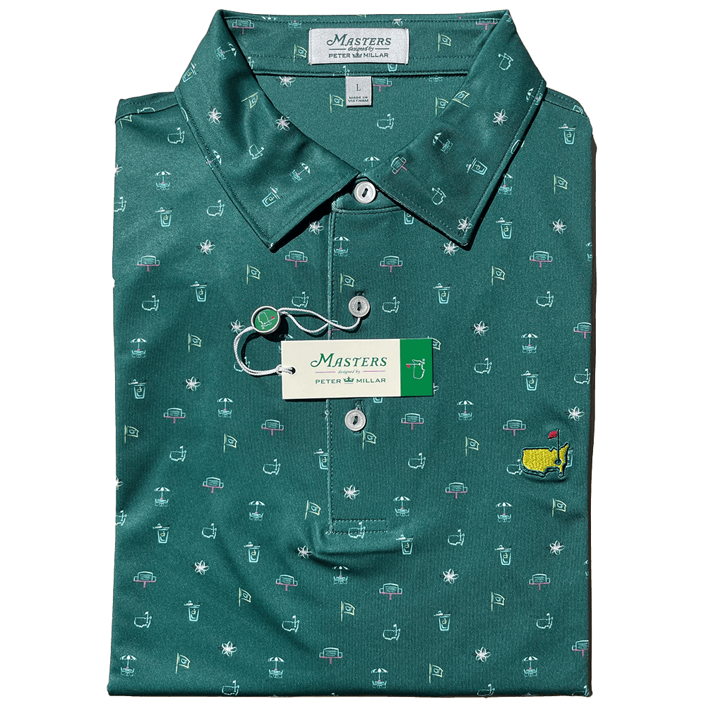 Peter Millar Masters Polo Shirt Official Masters Merchandise Online Gift for Dad