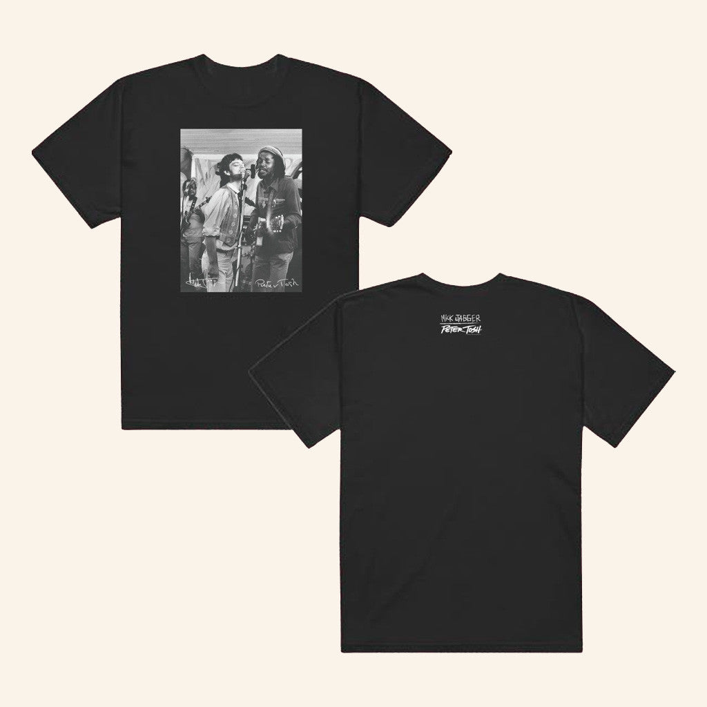 Peter Tosh Merch Peter Tosh X Mick Jagger Walk And Don't Look Back T-Shirt Fans Gifts Peter Tosh Merch Peter Tosh X Mick Jagger Walk And Don't Look Back T-Shirt Fans Gifts