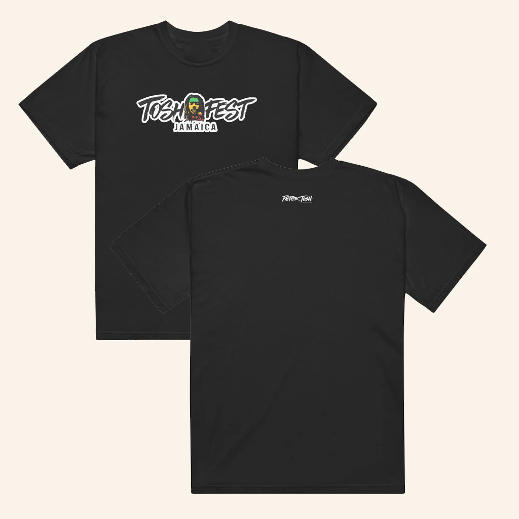 Peter Tosh Merch Tosh Fest Jamaica Black T-Shirt Music Related Gifts For Guys Peter Tosh Merch Tosh Fest Jamaica Black T-Shirt Music Related Gifts For Guys
