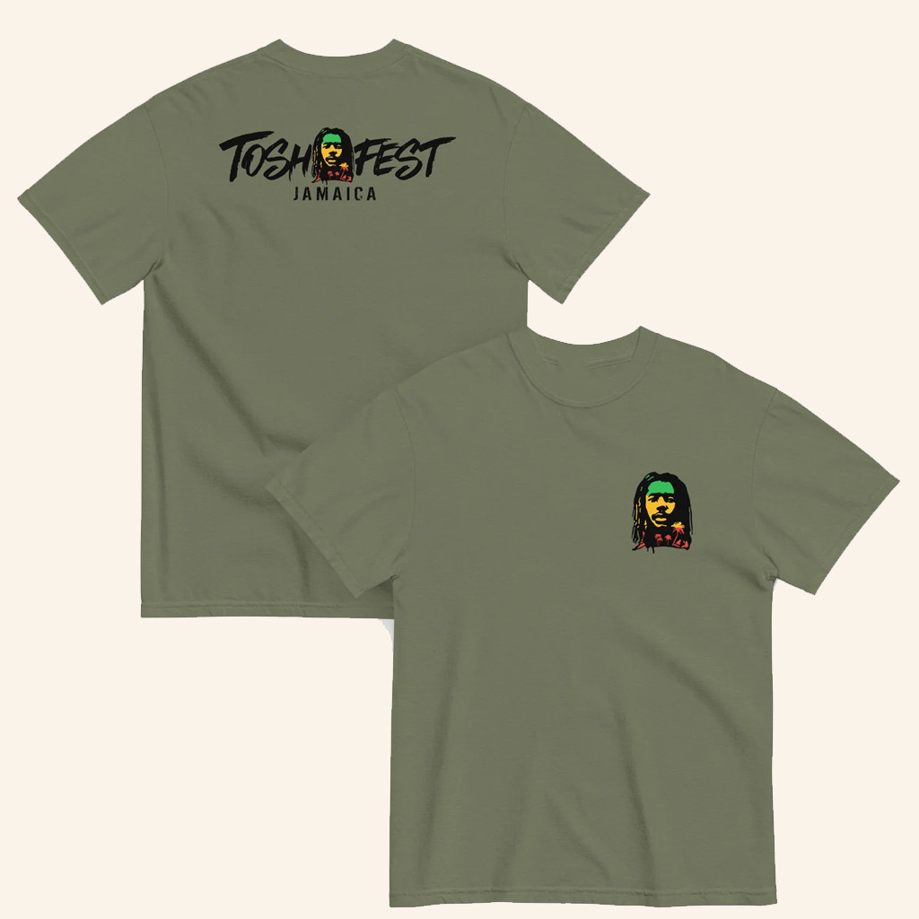 Peter Tosh Merch Tosh Fest Jamaica T-Shirt Unique Gifts For Music Lovers