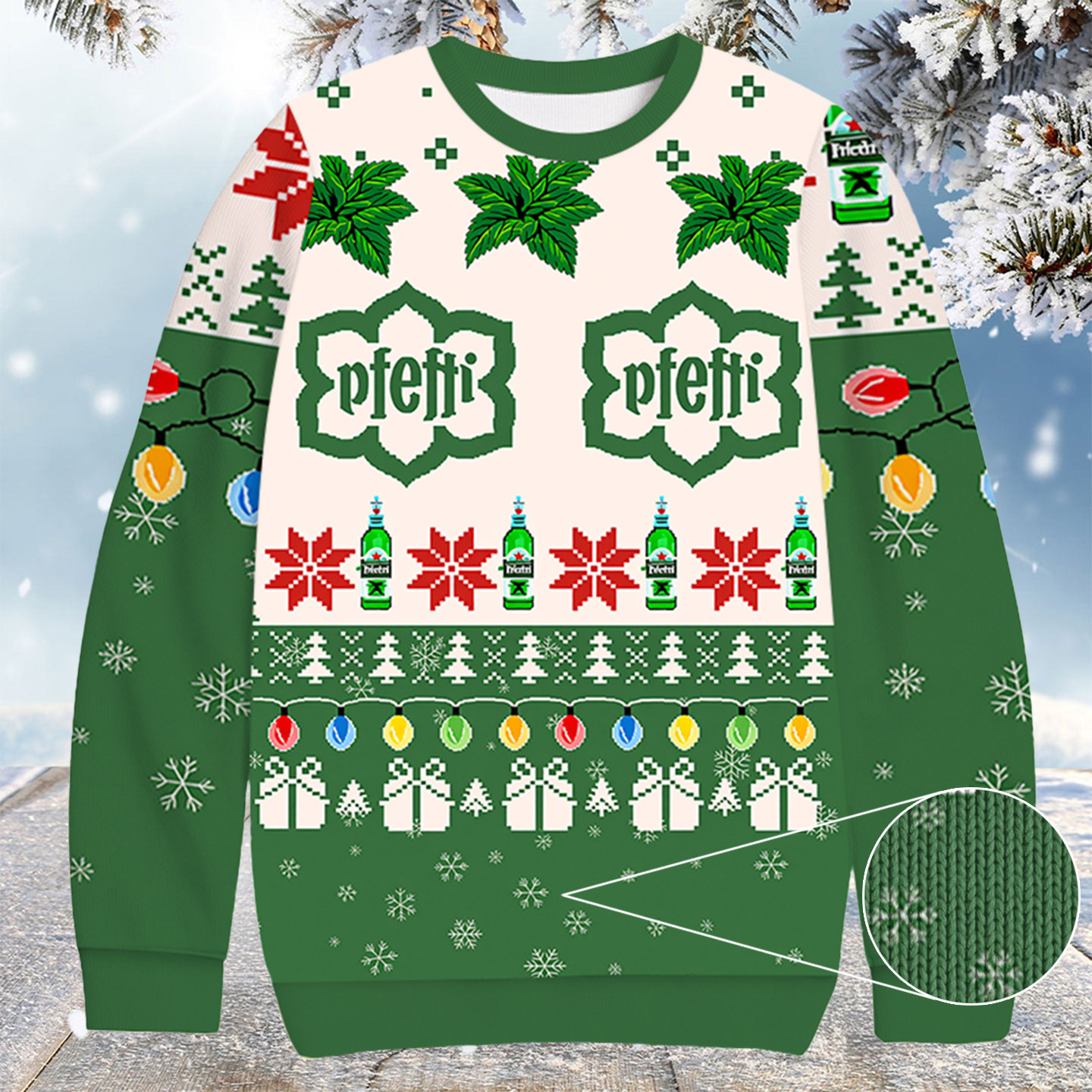 Pfeffi Beer Christmas Ugly Sweater Cute Xmas Clothes Good Christmas Gifts