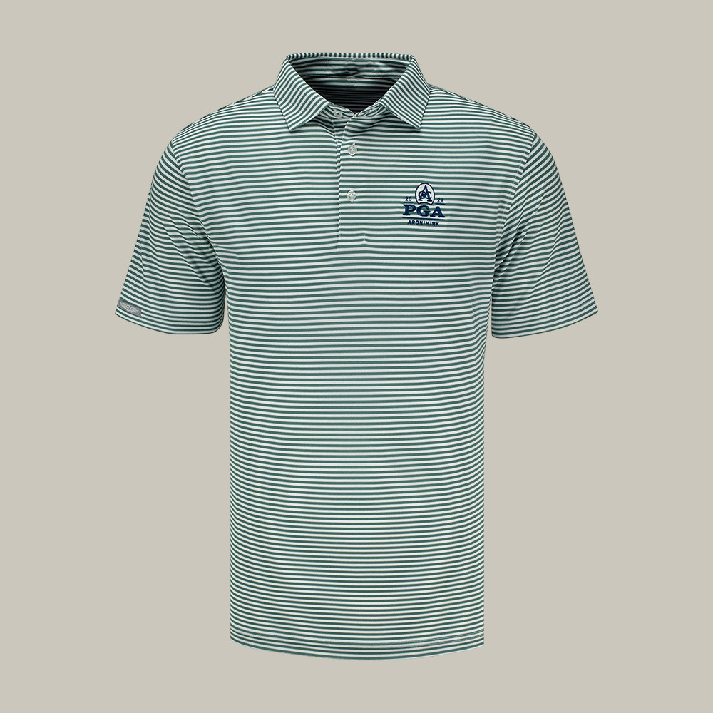 PGA Championship 2026 Stripe Golf Polo Shirt Aronimink Golf Club Clothes Present For Husband
