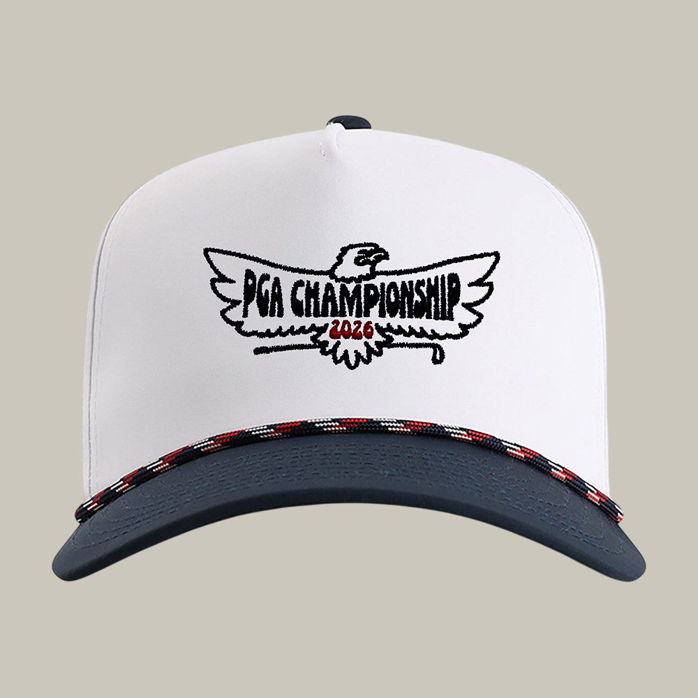 PGA Championship Eagle Rope Hat Aronimink Golf Club Baseball Cap Gift For Father