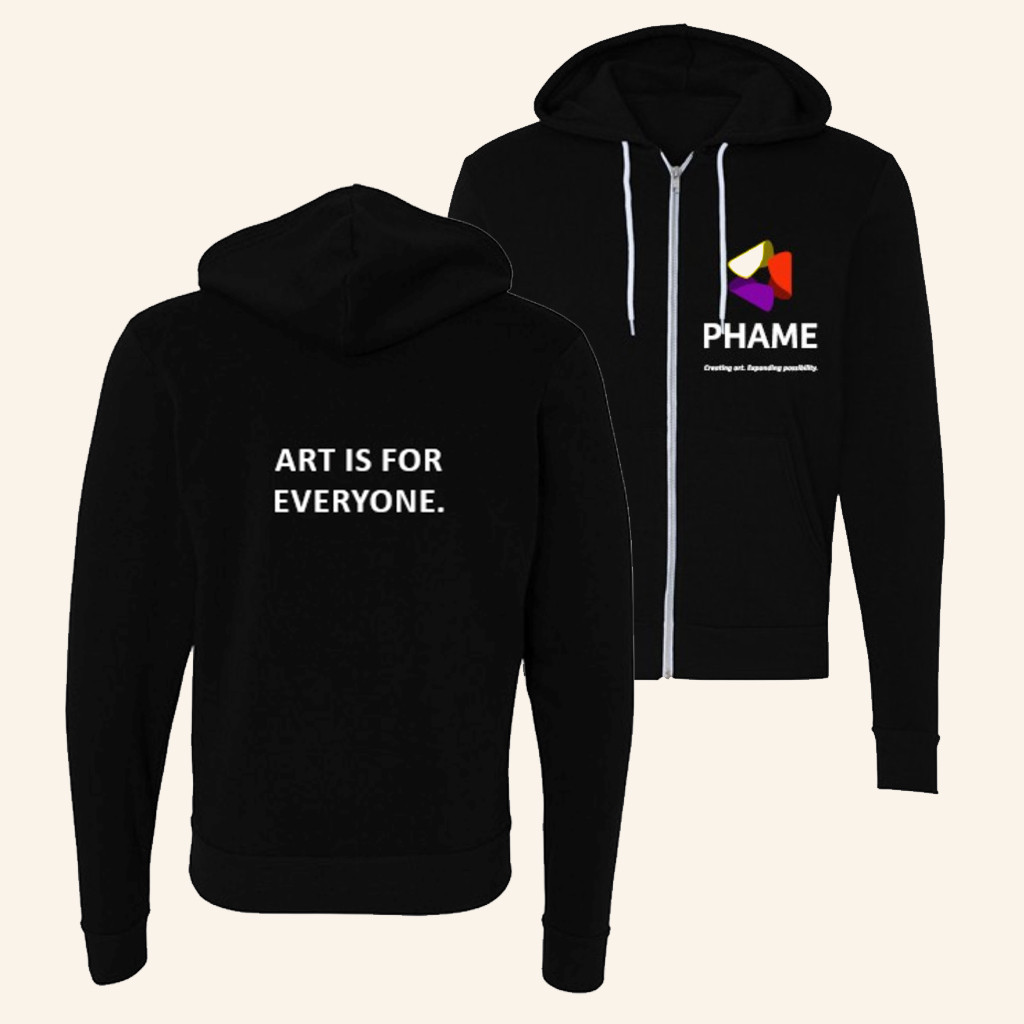 Phame Merch Phame Logo Black Zip Hoodie Unique Gift For Wife Phame Merch Phame Logo Black Zip Hoodie Unique Gift For Wife