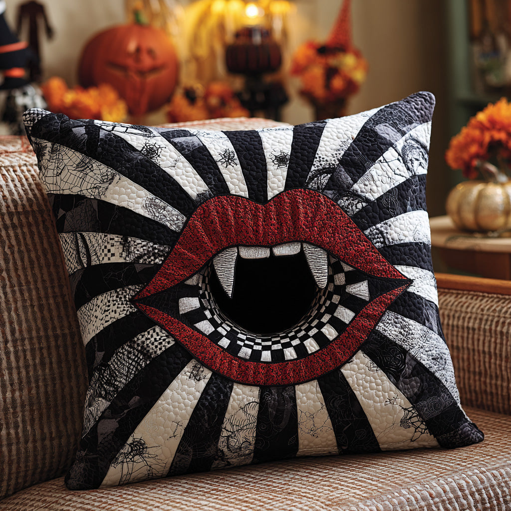 Phantom Descent Quilted Pillow Case Best Cool Pillow Cases Gifts For Halloween Lovers