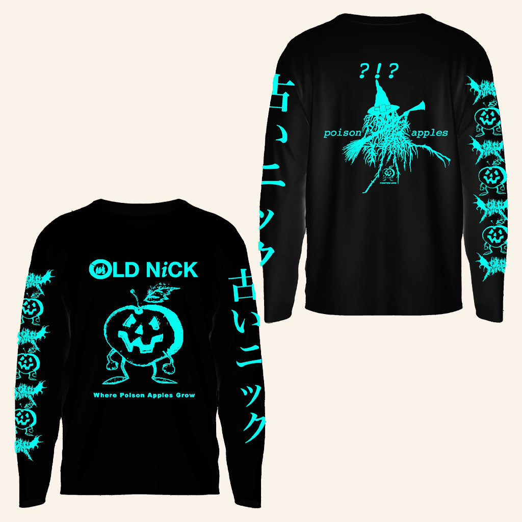 Phantomlure Merch Old Nick Long Sleeve T-Shirt Gifts For Him Phantomlure Merch Old Nick Long Sleeve T-Shirt Gifts For Him