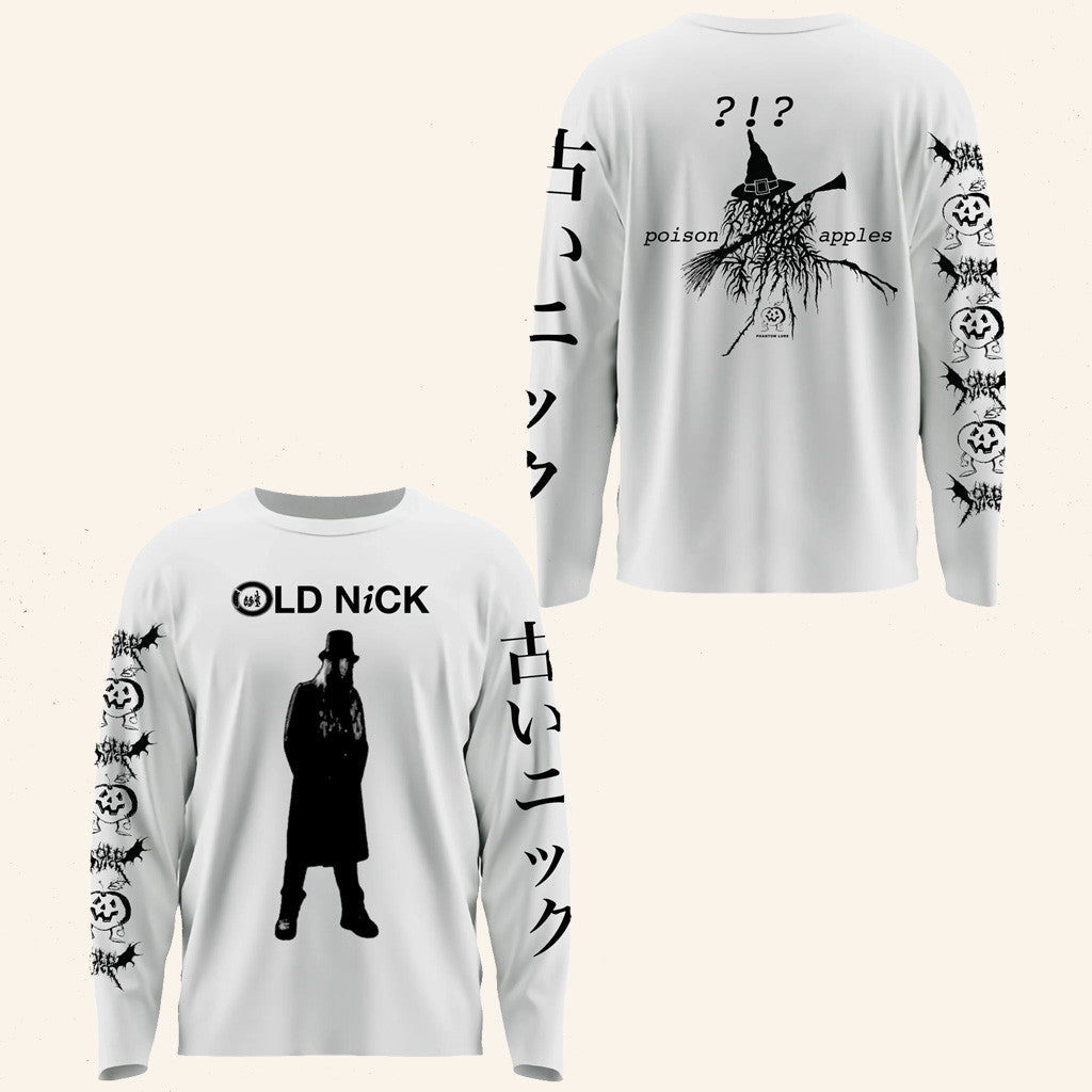 Phantomlure Merch Old Nick White Long Sleeve T-Shirt Gifts For Husband Phantomlure Merch Old Nick White Long Sleeve T-Shirt Gifts For Husband