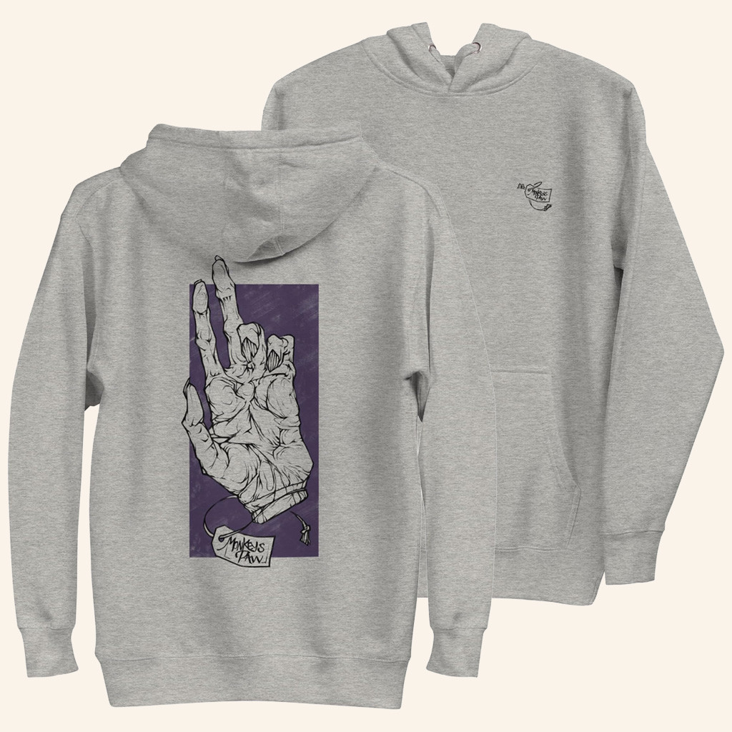 Phasmophobia Merch Monkey Paw Hoodie Best Gift For Game Lovers Phasmophobia Merch Monkey Paw Hoodie Best Gift For Game Lovers