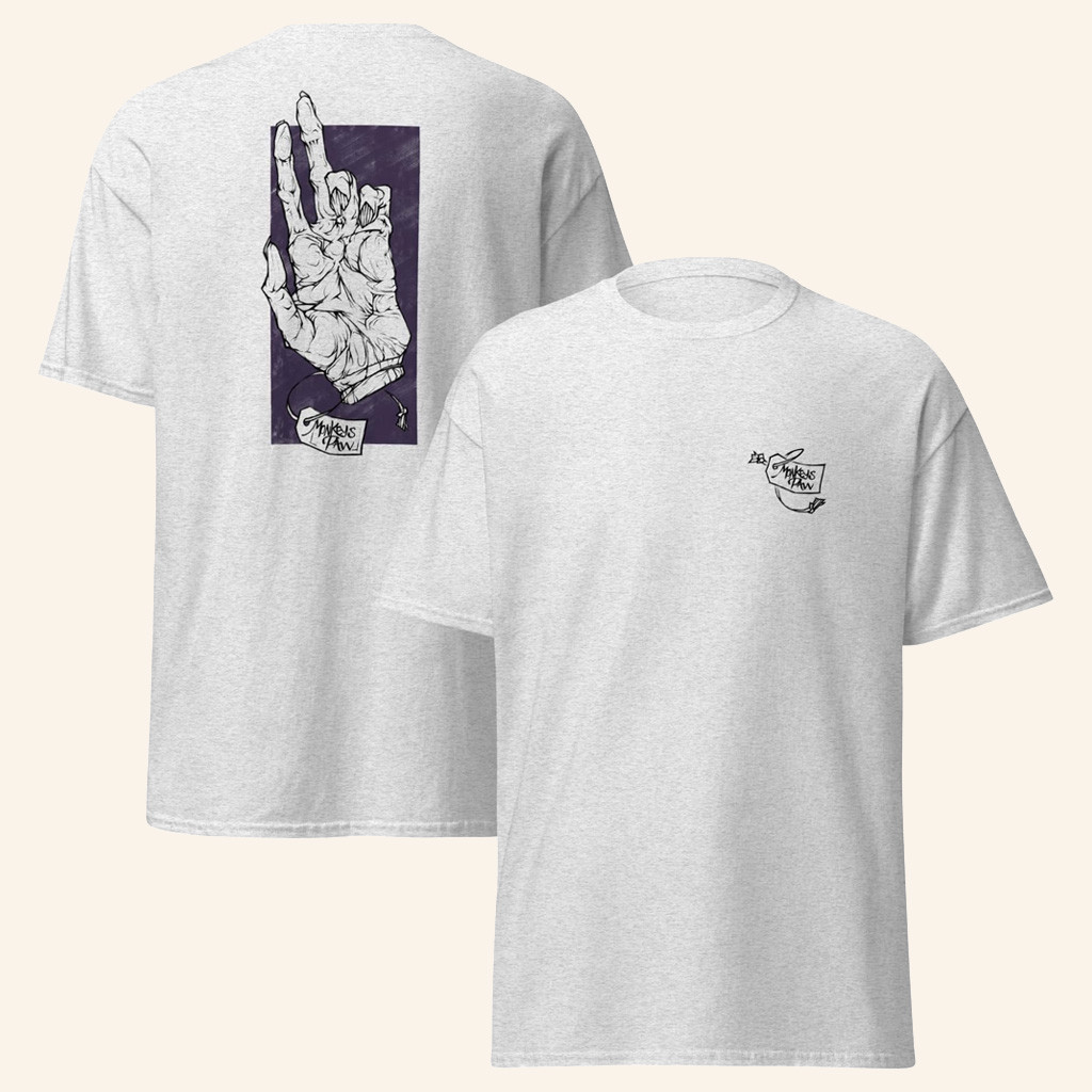 Phasmophobia Merch Monkey Paw T-Shirt Presents For Game Lovers