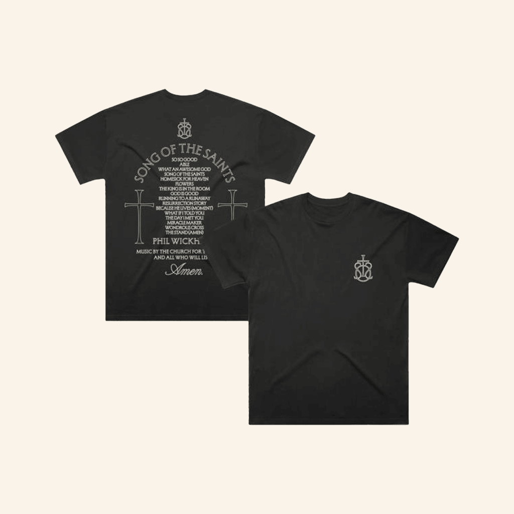 Phil Wickham Merch Song Of The Saints Album T-Shirt Gifts For Music Lovers Phil Wickham Merch Song Of The Saints Album T-Shirt Gifts For Music Lovers