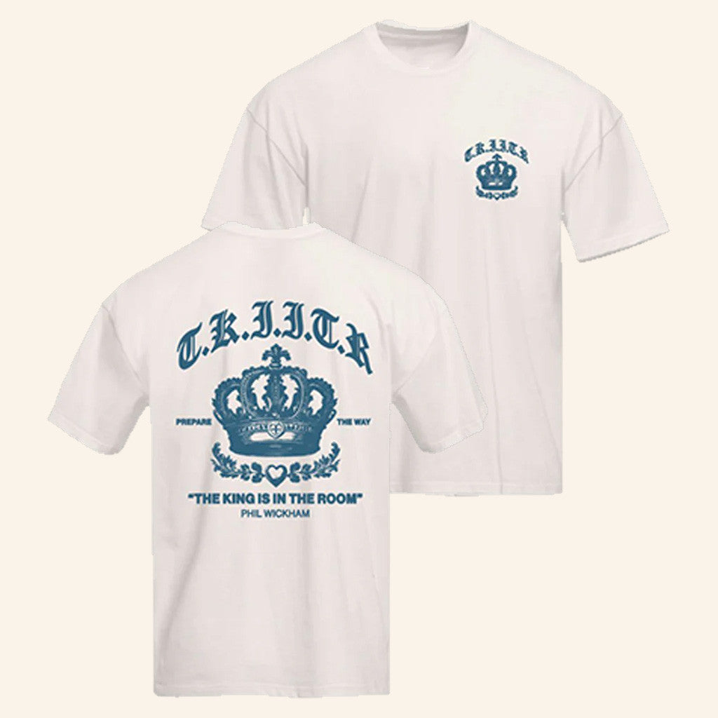 Phil Wickham Merch The King Is In The Room Crown T-Shirt Gifts For Friends