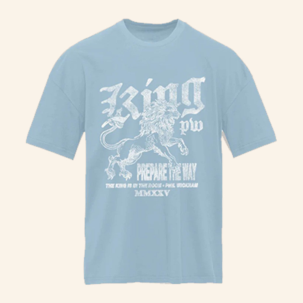 Phil Wickham Merch The King Is In The Room Lion T-Shirt Gift Ideas For Friends