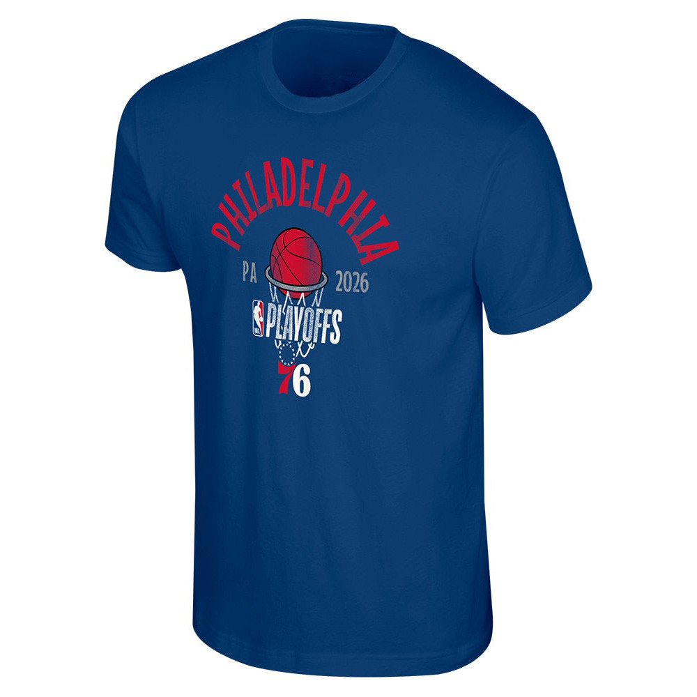 Philadelphia 76ers 2026 Playoff T-Shirt NBA Playoffs 2026 Merch Fan Gear For Husband