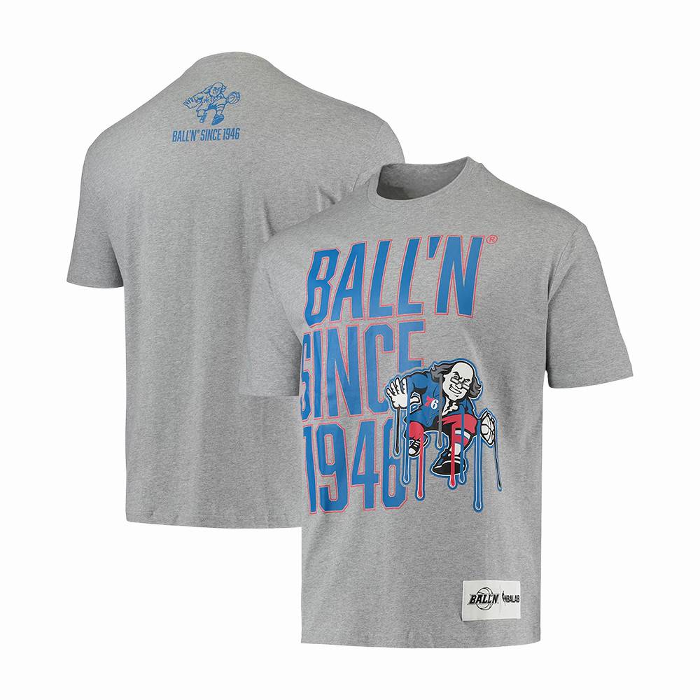 Philadelphia 76ers Ball'n Since 1946 T-Shirt 2026 NBA Playoffs 2026 Shirt Philadelphia 76ers Lover Gift