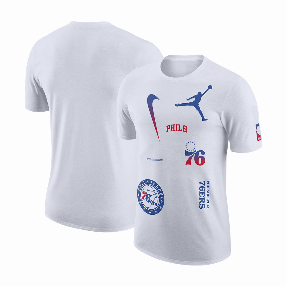 Philadelphia 76ers Basketball Art T-Shirt Game Day Clothing Philadelphia 76ers Gear For Husband