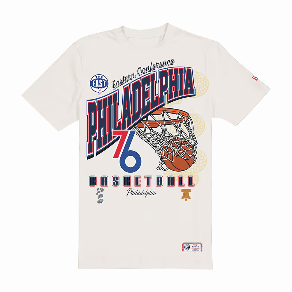 Philadelphia 76ers Estern Conference Basketball T-Shirt Game Day Clothing Philadelphia 76ers Gear
