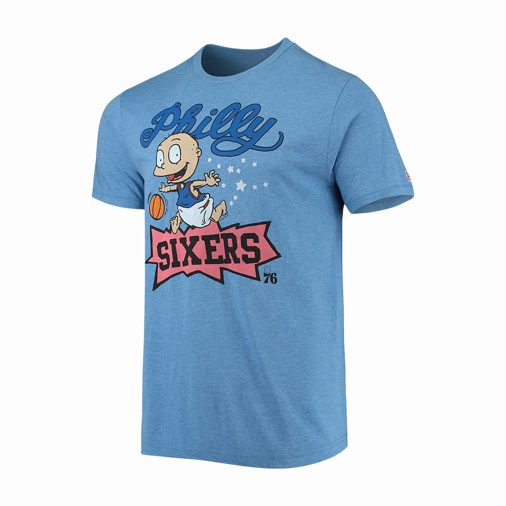 Philadelphia 76ers Homage NBA x Rugrats T-Shirt Philadelphia 76ers Clothes Gift For Basketball Lovers