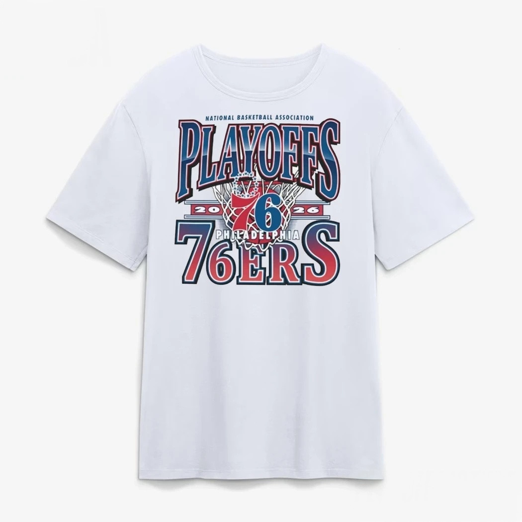 Philadelphia 76ers National Basketball Association Playoff NBA T-Shirt NBA Apparel Gift Ideas