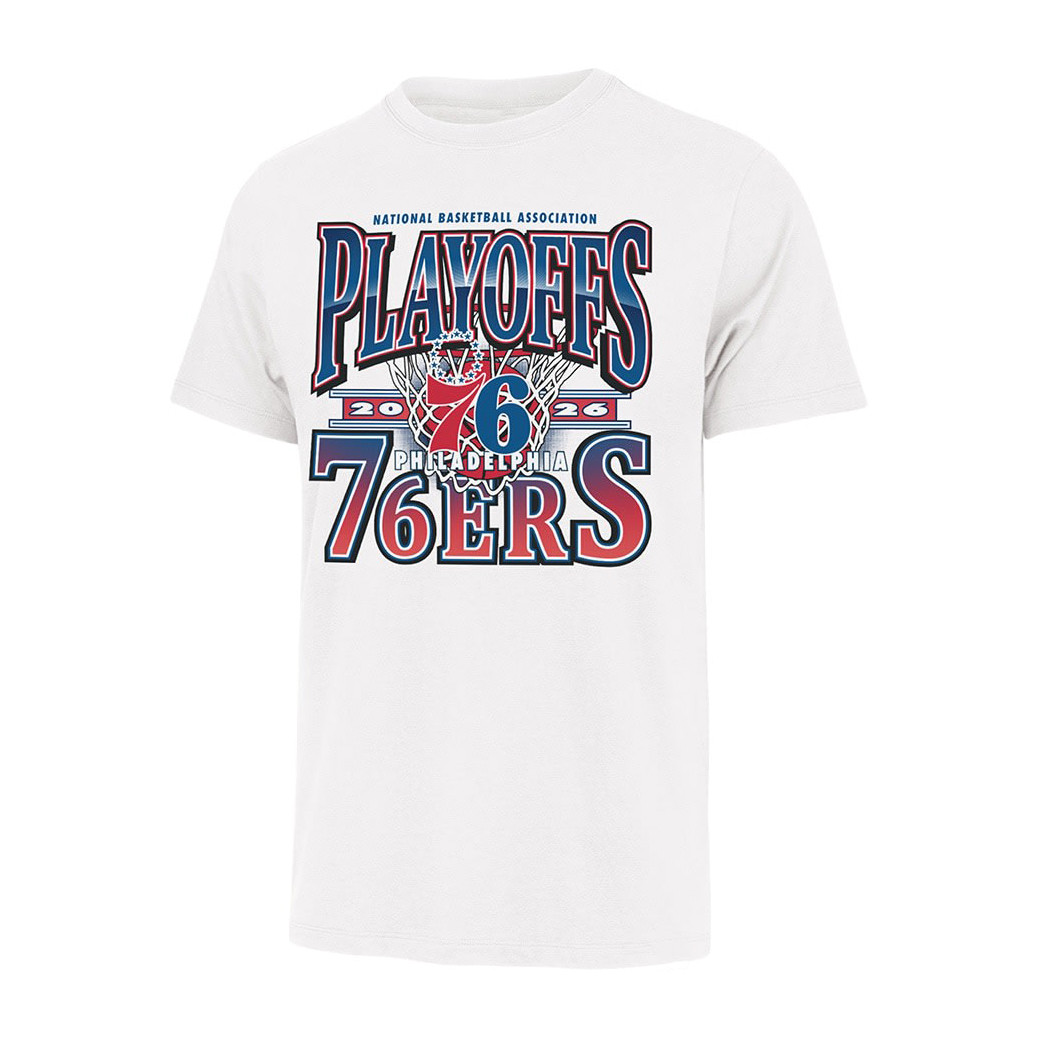 Philadelphia 76ers National Basketball Association Playoffs T-Shirt NBA Playoffs 2026 Merch