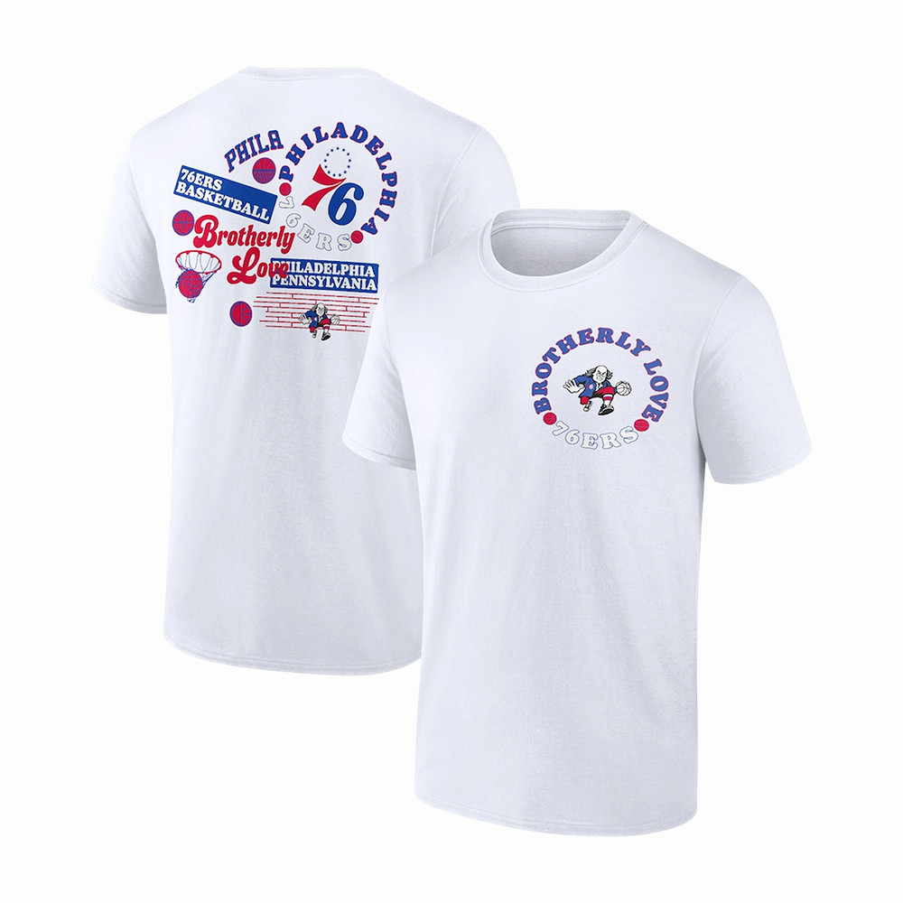 Philadelphia 76ers Street Graphic T-Shirt Philadelphia 76ers Clothes Best Gift For Basketball Lovers