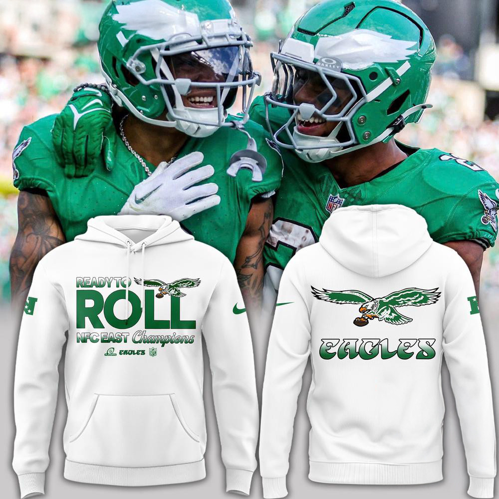 Philadelphia Eagles 2024 NFC East Division Champions Hoodie Unique Gifts For Football Fans