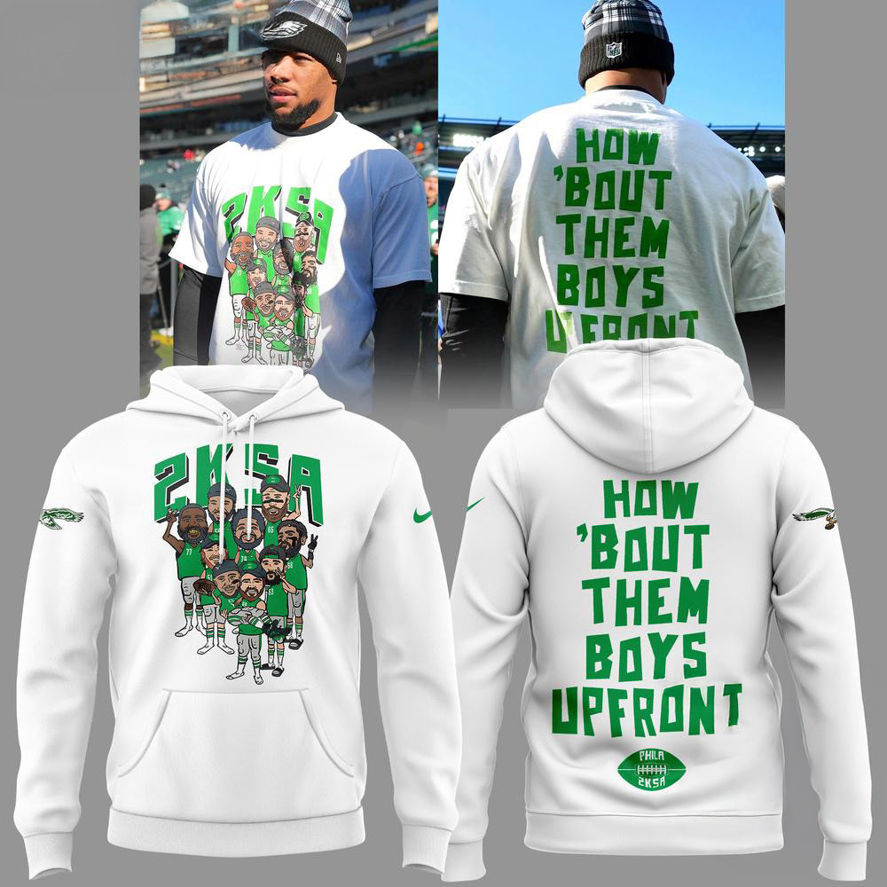 Philadelphia Eagles 2KSA Hoodie Gifts For Football Fans