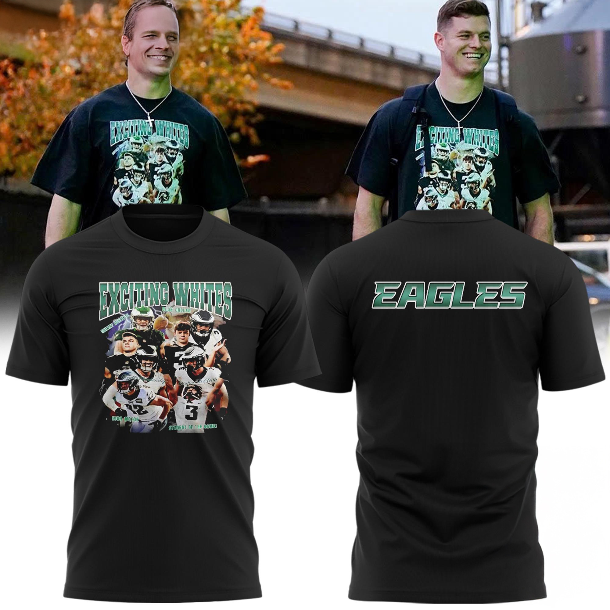 Philadelphia Eagles Exciting Whites Special Edition Shirt Best Gift For Football Lovers
