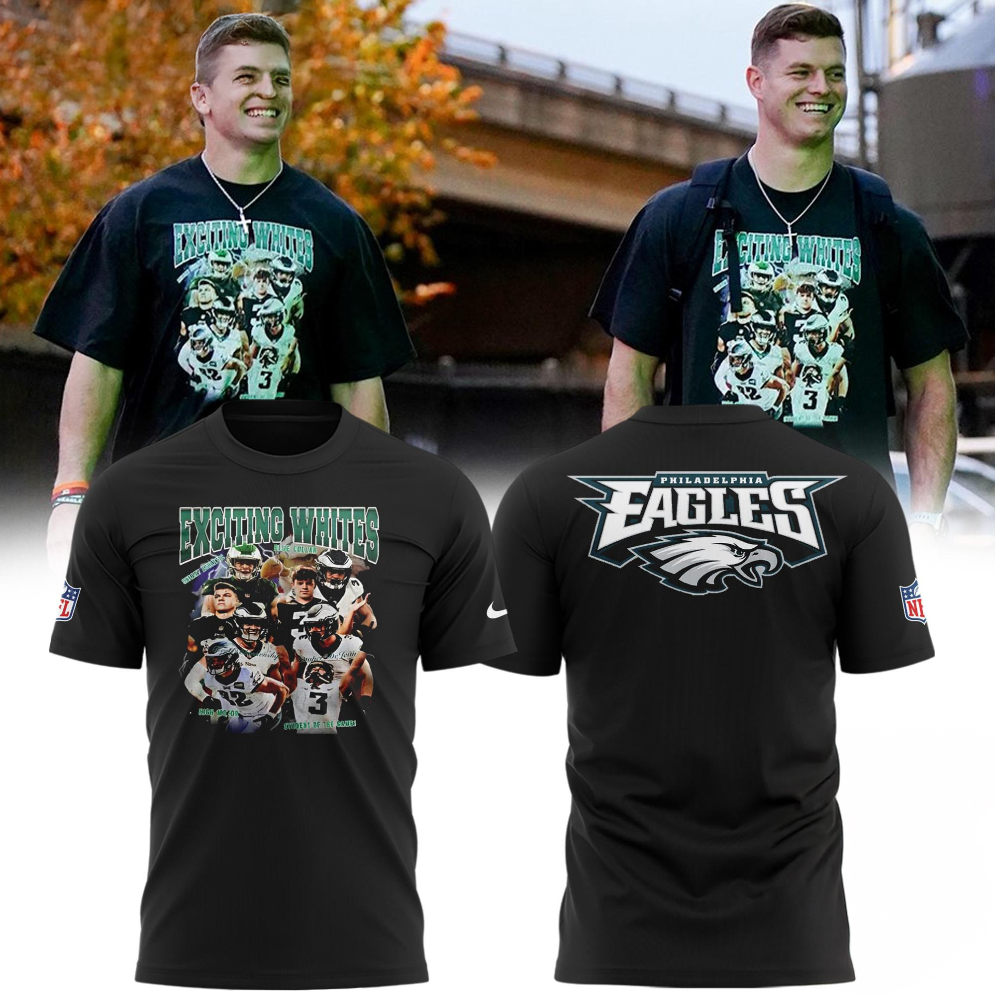 Philadelphia Eagles Exciting Whites Special Edition Shirt Gift Ideas For Football Lovers