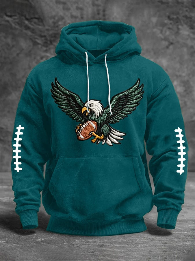 Philadelphia Eagles Football Merch Hoodie Eagles Football Clothing Cool Gifts For Husband