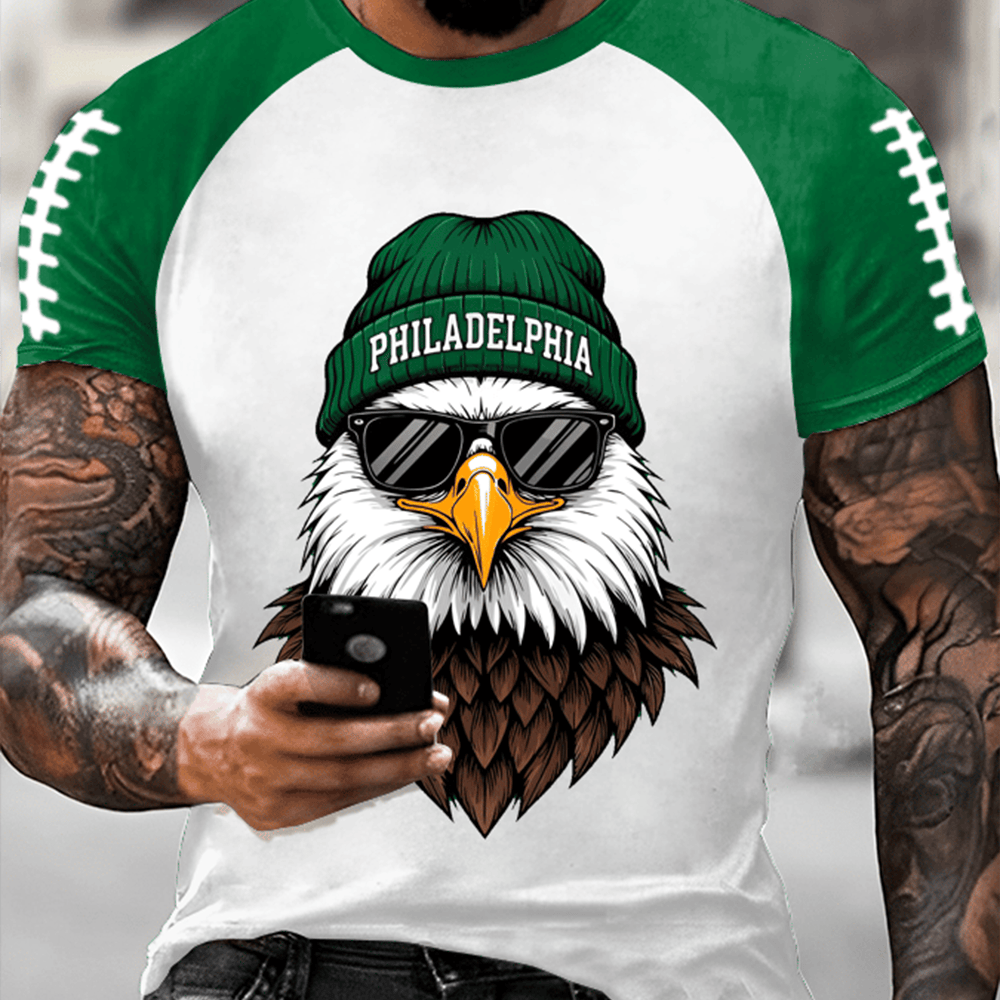 Philadelphia Eagles Football T-Shirt Eagle Graphic Tee Football Fan Presents