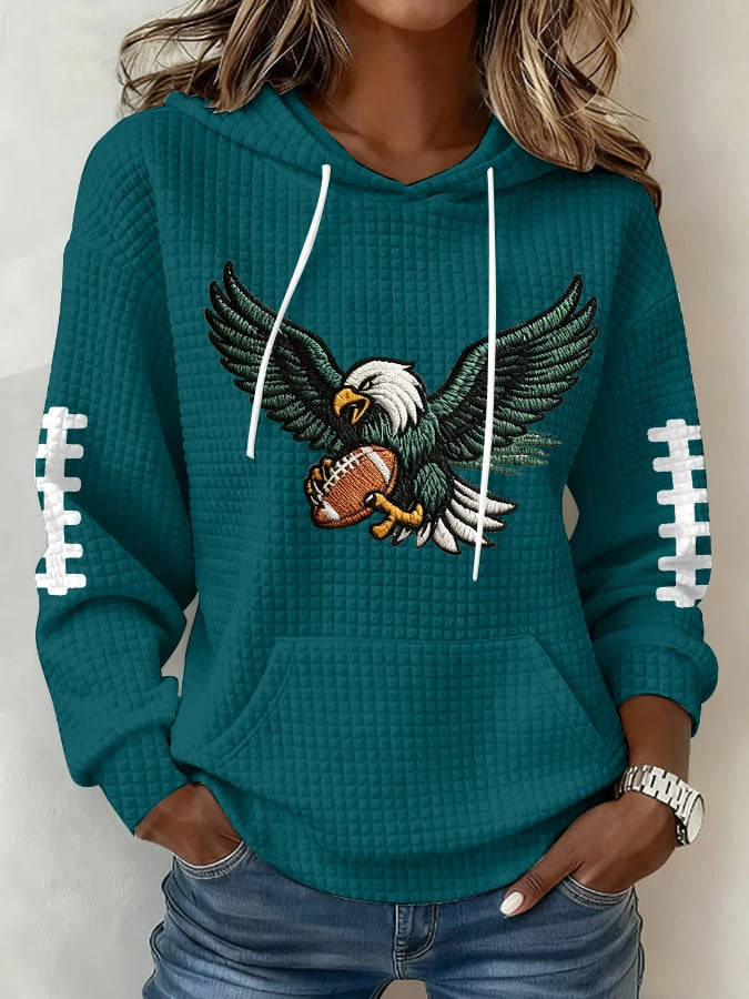 Philadelphia Eagles Merch Eagles Football Hoodie Football Apparel Gift Ideas For Wife