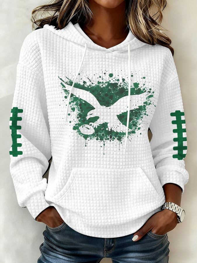 Philadelphia Eagles Merch Eagles Football Hoodie Game Day Clothing Gifts For Her