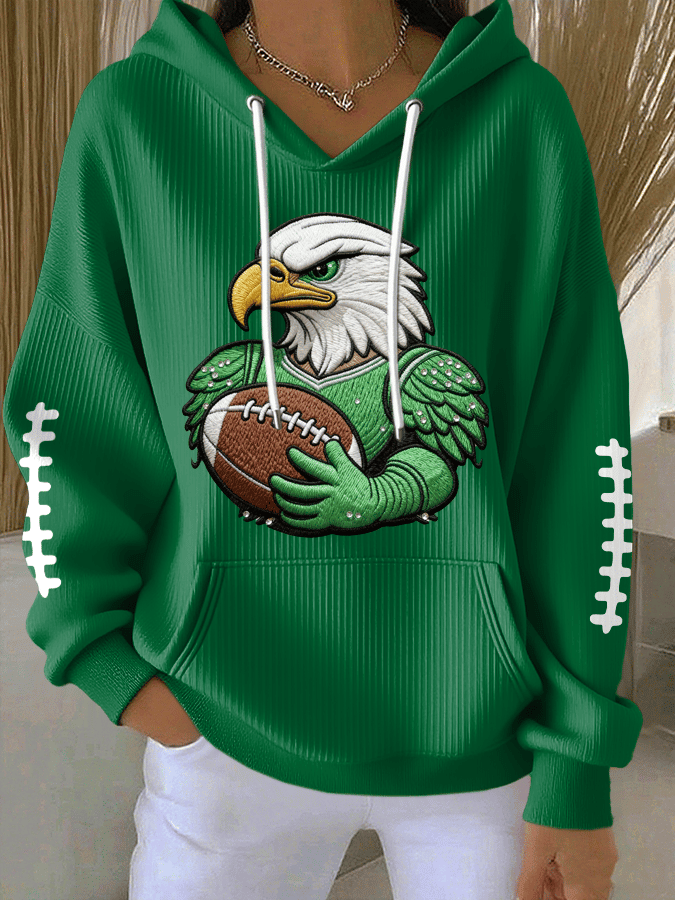 Philadelphia Eagles Merch Eagles Football Hoodie Philadelphia Eagles Clothing Gift For Her