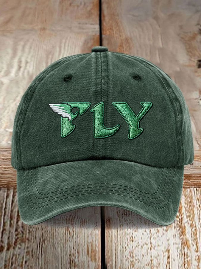 Philadelphia Eagles Merch Fly Hat Football Game Day Baseball Cap Best Gifts For Men