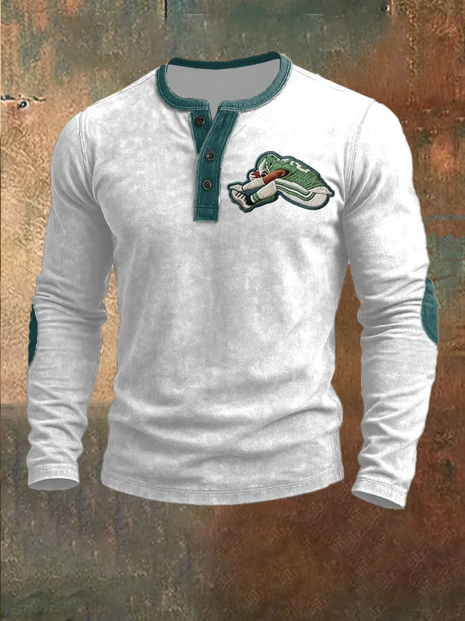 Philadelphia Eagles Merch Football Button Long Sleeve Shirt Game Day Merch Gifts For Him