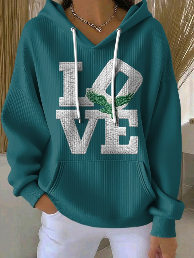 Philadelphia Eagles Merch Love Hoodie Sundays Are For The Birds Hoodie Football Gifts For Her