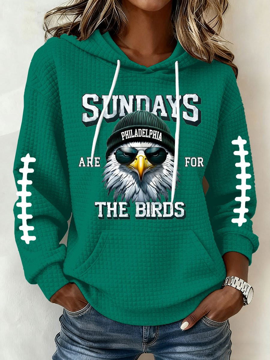 Philadelphia Eagles Merch Sundays Are For The Birds Hoodie Football Hoodie Gifts For Enthusiasts