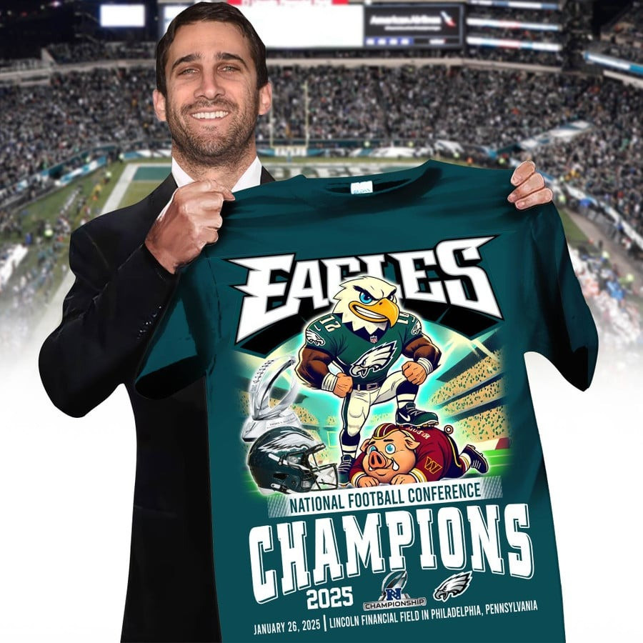 Philadelphia Eagles National Football Conference Champions Shirt Philly Sports Fan Gifts