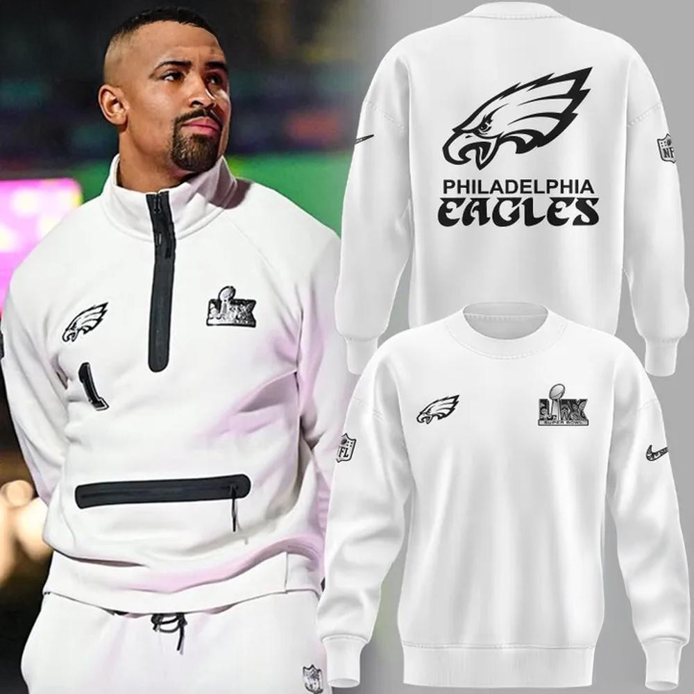 Philadelphia Eagles Super Bowl LIX 2025 Champions Sweatshirt Football Lover Fan Gift